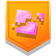 Icon for the "Saved the Overworld" trophy in "Minecraft Dungeons."