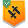 Icon for the "The Plot Thickens" trophy in "Minecraft Dungeons."