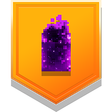 Icon for the "Avoidable" trophy in "Echoing Void," DLC for "Minecraft Dungeons."