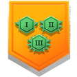 Icon for the "Daily Destroyer" trophy in "Season Two: Luminous Night," DLC for "Minecraft Dungeons."