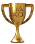 Gold trophy