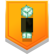 Icon for the "Lost in the Snow" trophy in "Creeping Winter," DLC for "Minecraft Dungeons."