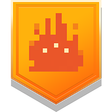 Icon for the "Post Post-Apocalypse" trophy in "Howling Peaks," DLC for "Minecraft Dungeons."
